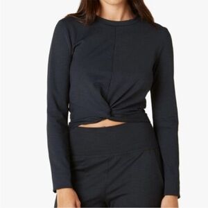 Beyond Yoga Heather Rib Groove Crop Top